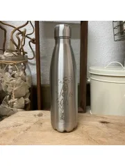 Kivanta 500 ml isolierte Edelstahlflasche - Rakete