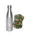 Kivanta 500 ml Isolierflasche mit Gravur & Gratis Fleeceschal | Woodland