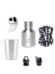 Kivanta Geschenk-Set | Kleines Gespenst (Rassel / Mutmacher)