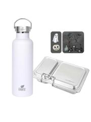 Kivanta Isolierflasche + Lunchbox inkl. Gravur, Schal & Magnetset gratis | Gespensternacht