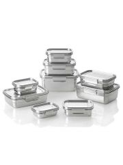 LunchBuddy Edelstahl-Lunchbox "Airtight" Nr. 01 / B-WARE