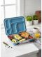 LunchBuddy Lunchbox "Bento Five" - Blau / MARLO