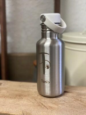 Kivanta 500 ml Edelstahlflasche Hydro Flask Loop & Namensgravur: Tonio