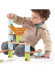 Udeas Kugelbahn "Bamboo Build &amp; Run": Basic + Medium