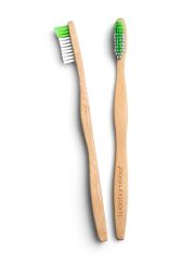WooBamboo Bambus Zahnbürste - normaler Handgriff, Härte Supersoft