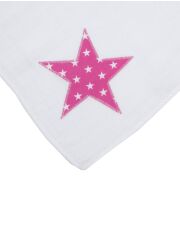 Schmusetuch Deluxe mit Stern von Goodies of Desire - 80 x 80 cm - pink