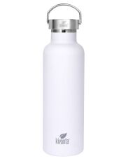 Kivanta 700 ml isolierte Edelstahl Trinkflasche - Weiß