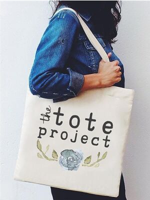 The Tote Project Handtasche mit Magnetverschluss -  the tote project 