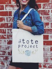 The Tote Project Handtasche mit Magnetverschluss -  the tote project 