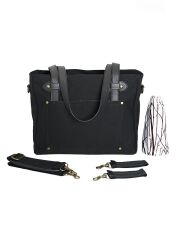 SoYoung Wickel- &amp; Laptoptasche &quot;Emerson&quot; - schwarz