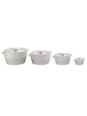 Pyrex - Runde Kasserolle &Oslash; 24 cm - 3,6 Liter (sandfarben)