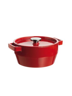 Pyrex - Runde Kasserolle Ø 20 cm - 2,2 Liter (shiny red)