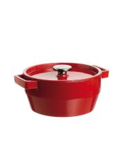Pyrex - Runde Kasserolle � 20 cm - 2,2 Liter (shiny red)