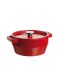 Pyrex - Runde Kasserolle Ø 20 cm - 2,2 Liter (shiny red)