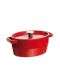 Pyrex - Ovale Kasserolle 29 cm - 3,8 Liter (shiny red)