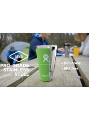 Hydro Flask 16 oz (473 ml) isolierter Trinkbecher True Pint (ohne Deckel) - Mint