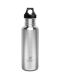 Kivanta 750 ml Edelstahl Trinkflasche inkl. Loop-Cap | Schwarz