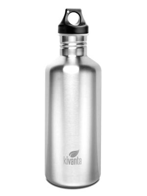 Kivanta 1200 ml Edelstahl Trinkflasche inkl. Loop Cap