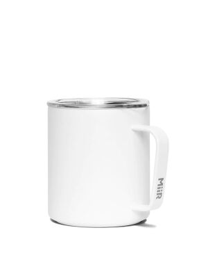 MiiR vakuumisolierter Becher "Camp Cup" mit Henkel - White