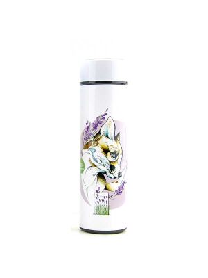 LunchBuddy "Edition" Infuser-Isolierflasche mit Sieb 400 ml - Fuchs