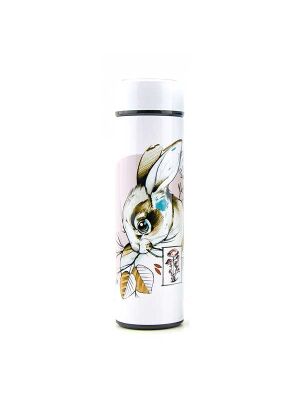 LunchBuddy "Hase" Infuser-Isolierflasche mit...