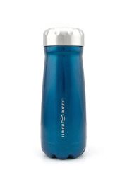 LunchBuddy &quot;Wanderer&quot; Edelstahl Isolierflasche 500 ml - Blau metallic