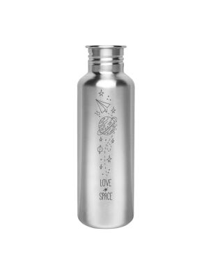 Kivanta 750 ml Edelstahl Trinkflasche LOVE SPACE Edition...