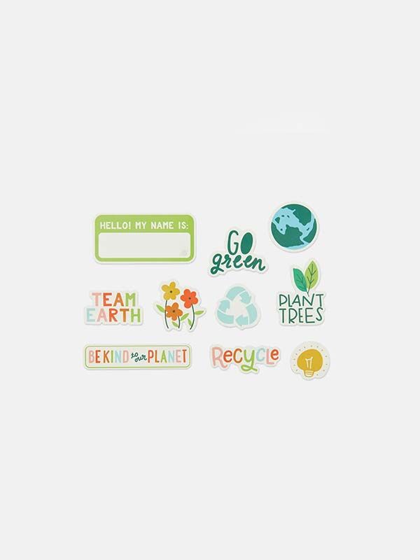 PlanetBox Magnete Mix & Match - Go Green