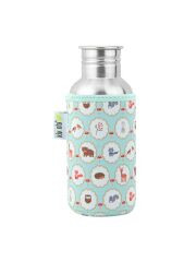 Kivanta Isolierhülle 500 ml - Woodland (mint)