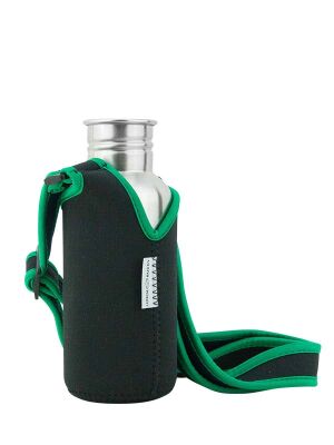 LunchBuddy Bottle Sling S (500 ml) - black