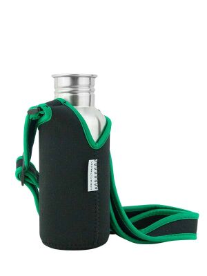 LunchBuddy Bottle Sling S (500 ml) | schwarz