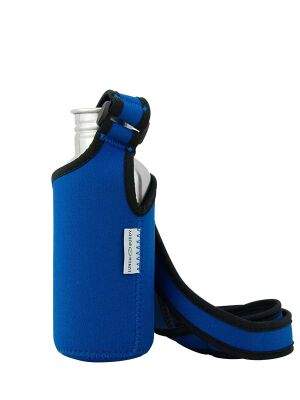 LunchBuddy Bottle Sling S (500 ml) - blue