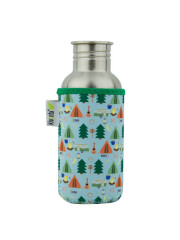 Kivanta Isolierh&uuml;lle 500 ml - Camping (blau)