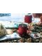 MiiR vakuumisolierter Becher "Camp Cup" mit Henkel - Red Speckled / matt