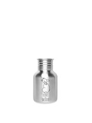 Kivanta 350 ml Edelstahl Trinkflasche LOVE WOOD Edition (ohne Deckel)