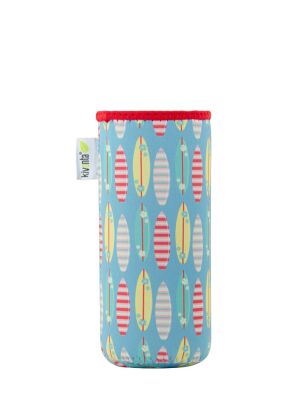 Kivanta Isolierhülle 750 ml - Surfboards (hellblau)