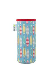 Kivanta Isolierhülle 750 ml - Surfboards (hellblau)