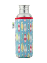 Kivanta Isolierhülle 750 ml - Surfboards (hellblau)