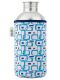 Kivanta Isolierhülle 1200 ml - Retro Squares (blau)