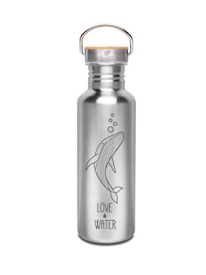 Kivanta 750 ml Edelstahl Trinkflasche LOVE WATER Edition...