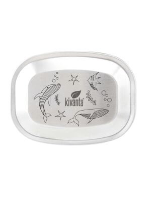 Kivanta Motiv-Deckel für Lunchbox XL - LOVE WATER | Wal