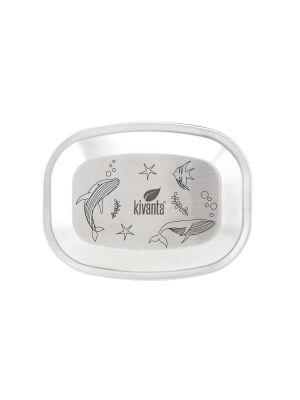 Kivanta Motiv-Deckel für Lunchbox M - LOVE WATER | Wal