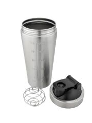 Kivanta Fitness Shaker aus Edelstahl - 750 ml - f&uuml;r Protein- oder Eiwei&szlig;shakes etc.