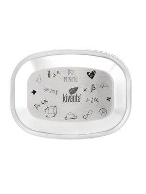 Kivanta Motiv-Deckel für Lunchbox XL - LOVE MATH