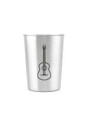 LunchBuddy Edelstahl Trinkbecher 300 ml | LOVE MUSIC (Gitarre)