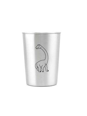 LunchBuddy Edelstahl Trinkbecher 300 ml - Dino Edition