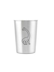 LunchBuddy Edelstahl Trinkbecher 300 ml - Dino Edition