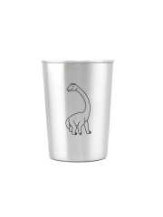 LunchBuddy Edelstahl Trinkbecher 300 ml | LOVE ROAR (Dinosaurier)