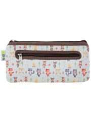 Kivanta Schulset-Accessoires: Isolierhülle + Mäppchen + Verschluss "Forest Animals"