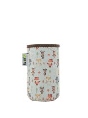 Kivanta Schulset-Accessoires: Isolierh&uuml;lle + M&auml;ppchen + Verschluss &quot;Forest Animals&quot;